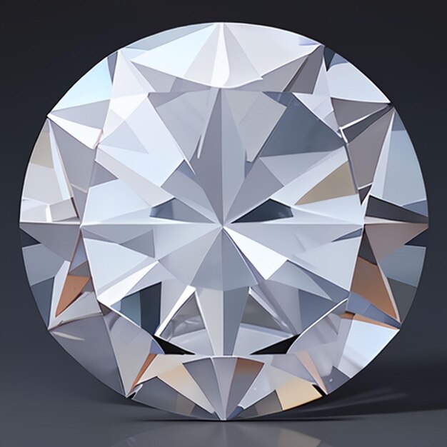 Diamond model for game ideas or jewelry making