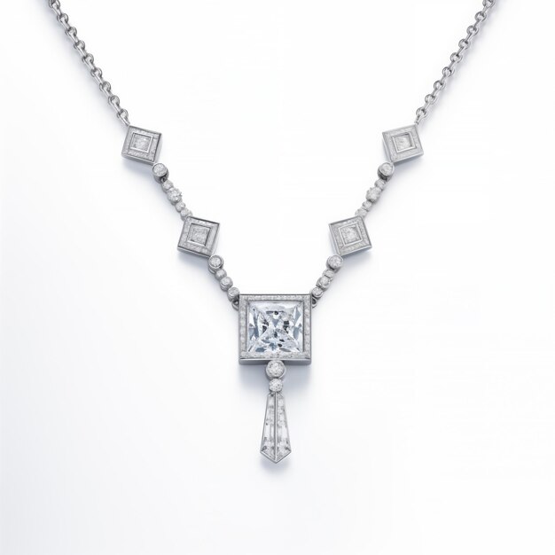 Photo a diamond necklace