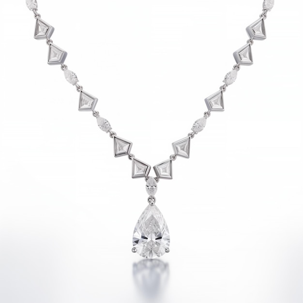 Photo a diamond necklace