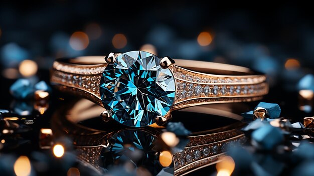 Diamond ring photo