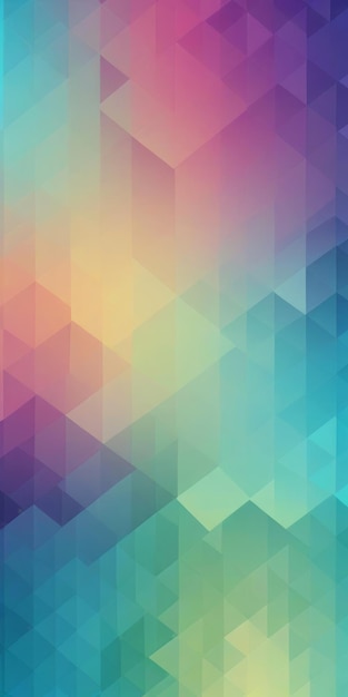 Diamond Shapes in Aqua and Turquoise
