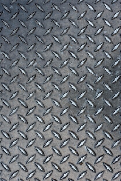 Photo diamond stamped steel patterned metal background