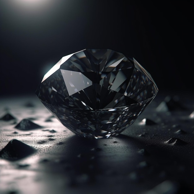 검은 바탕 에 있는 다이아몬드