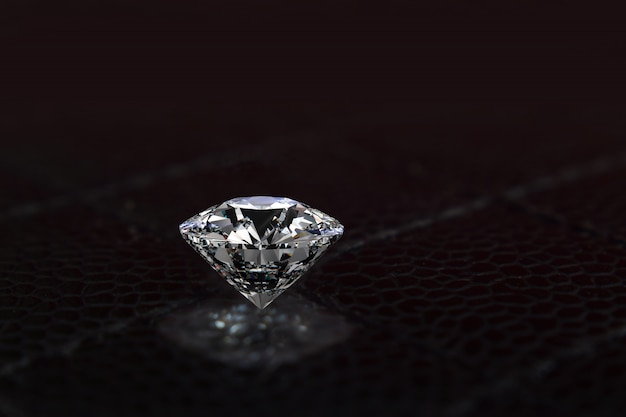 Diamonds are valuable, expensive and rare. for making jewelry