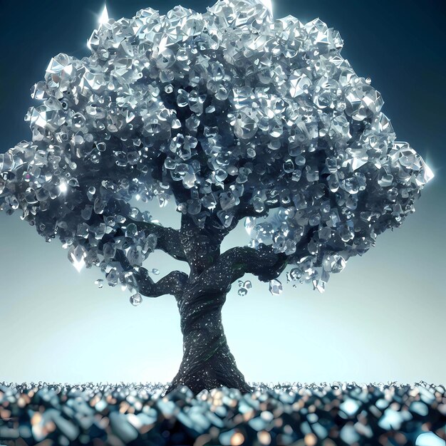 diamonds tree