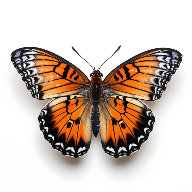 Premium AI Image | Diana Fritillary Butterfly Featuring Orange Wings W ...