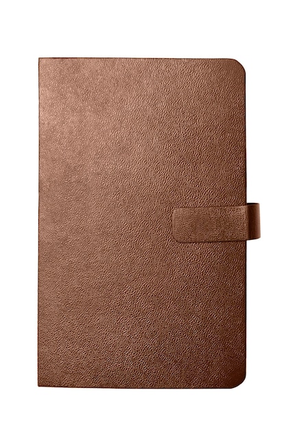 Diary cover isolated