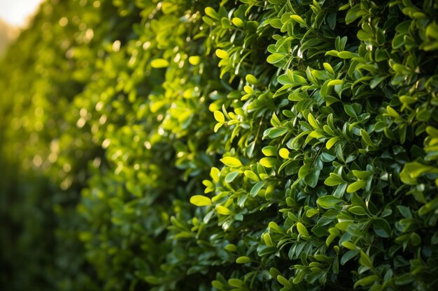 dicht bij de muur van groene klimplanten