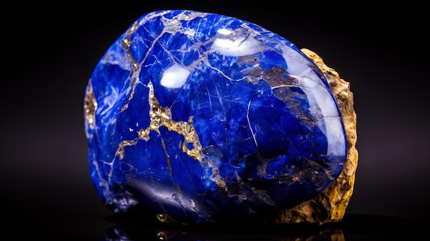 Diepblauw lapis lazuli