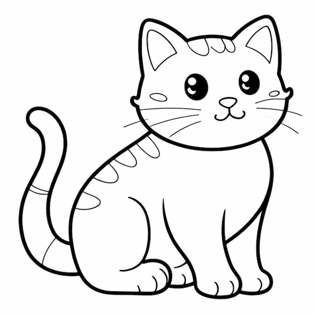 Dieren schetsen kleurvectorillustratie