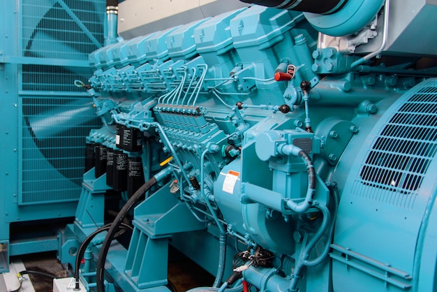 Photo diesel generator