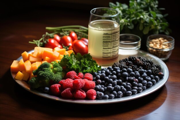 Foto menu di dieta con cibo nutriente sano pubblicità professionale fotografia alimentare