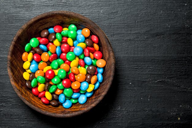 Different baby sweets in bowls.