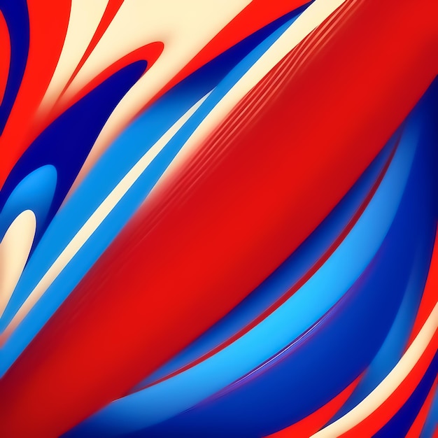 Different color random swirl pattern abstract background