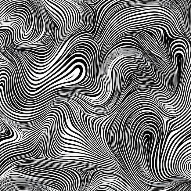 Different color random swirl pattern abstract background