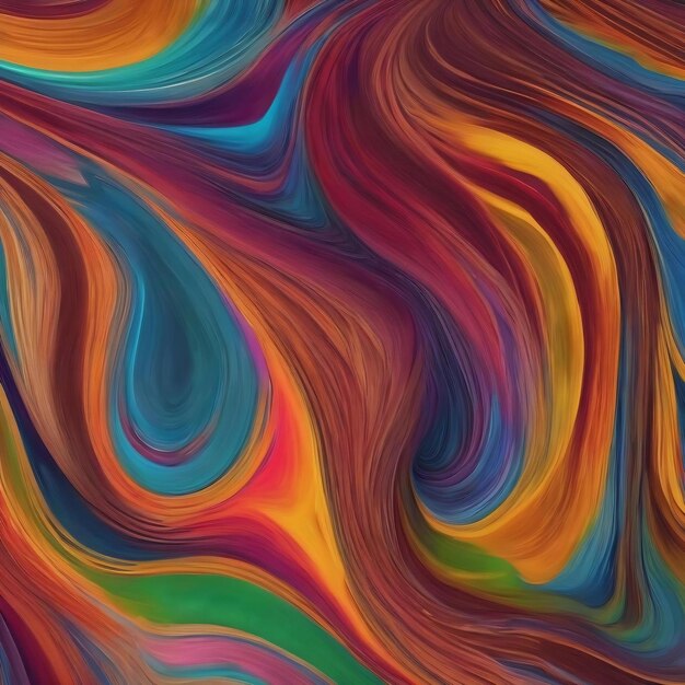 Different color random swirl pattern abstract background