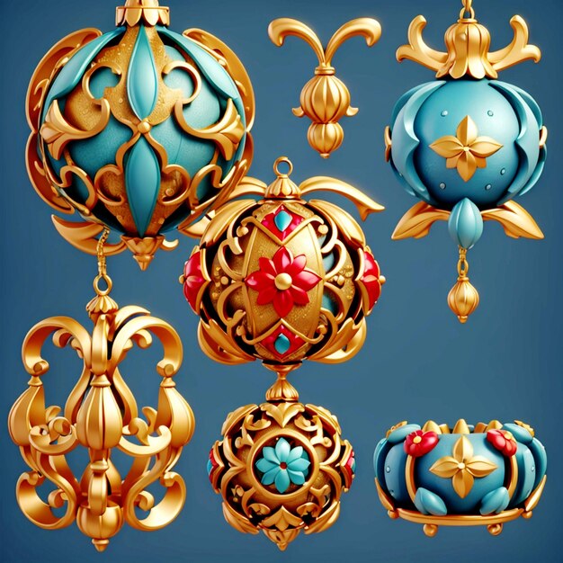 Different design of ornament