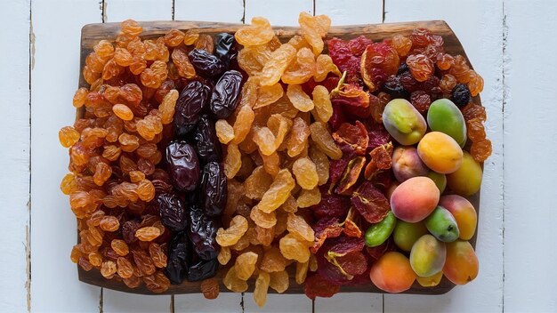 Different dried fruits