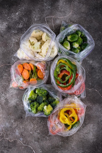各種冷凍野菜 食品保存