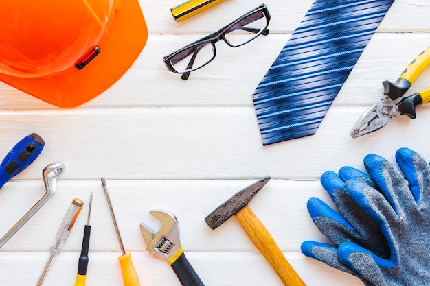 Different kinds on wrenches, handy tools.