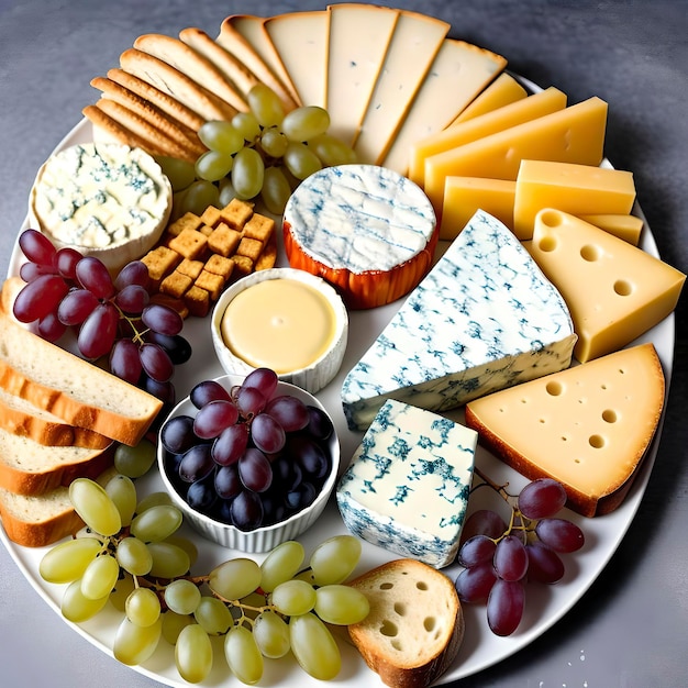 異なる種類のチーズ