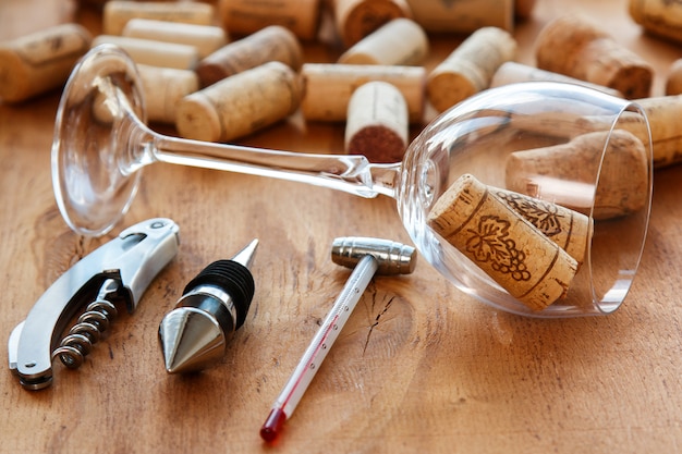 Different wine tools