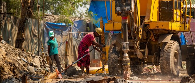 Digging Deep The Borehole Construction Project in Rural Amravati India