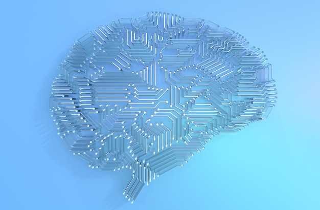 Digitaal concept van kunstmatige intelligentie