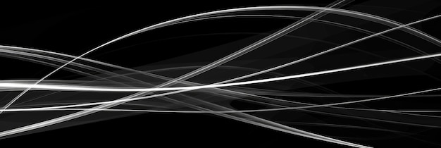 Photo digital abstract background with floating lines