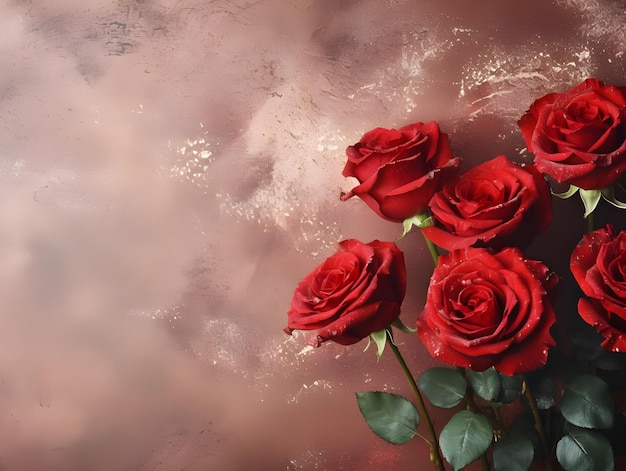 Цифровое искусство для любви сердца и Дня святого Валентина обои и шаблон баннера для постов в социальных сетях