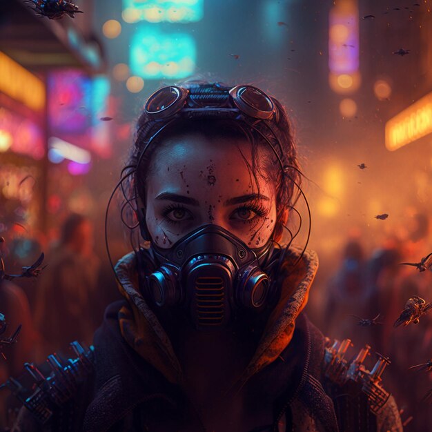 Digital art post apocalypse