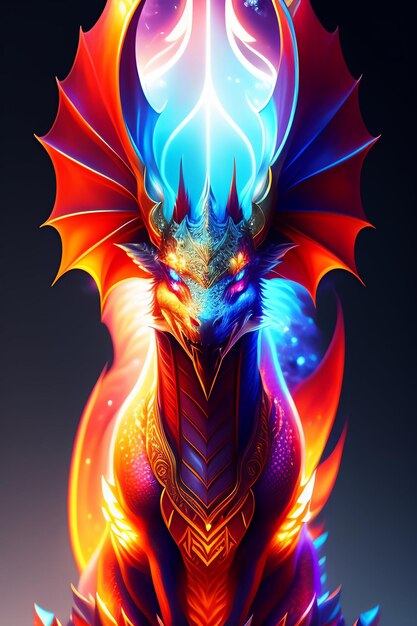 Digital art selected for the 3d dragon