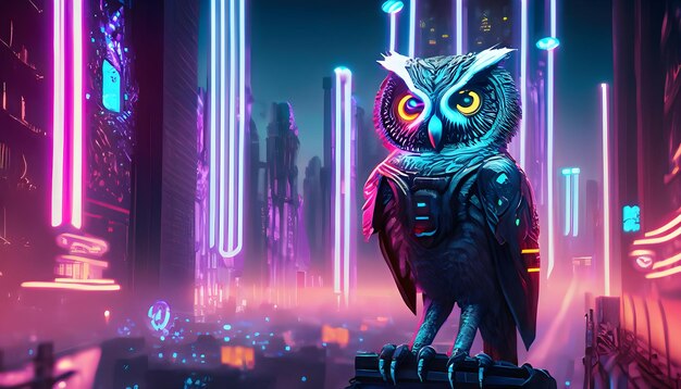 digital art selected for the owl