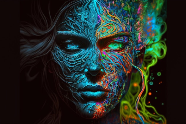 Premium AI Image | Digital art selected for the