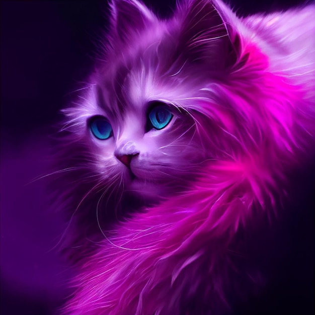 Purrple Cat Multiverse Live Wallpaper  MoeWalls