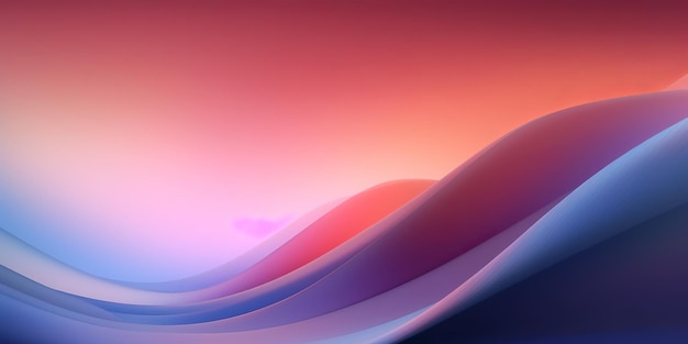 a digital artwork showcasing minimalistic abstract design with a simple gradient background combining clean lines and subtle color transitions for a visually pleasing composition generative ai