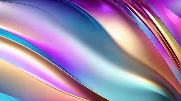 Digital background of color gradients 3d
