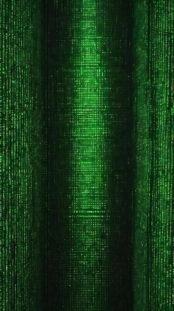 digital background green matrix binary computer code hacker concept 3d rendering