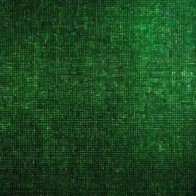 digital background green matrix binary computer code hacker concept 3d rendering