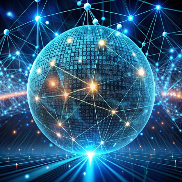 digital binary code matrix background 3d rendering of a scientific technology data binary code network conveying connectivity complexity and data flood of modern digital age