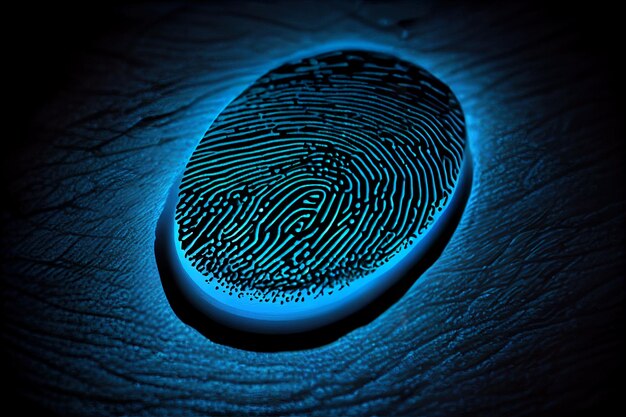 Digital biometrics concept