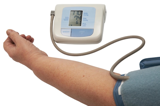 Digital blood pressure monitor