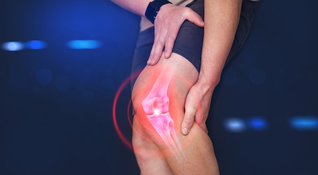 digital bone on the human knee