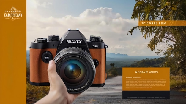 a digital camera with the words world photography on it