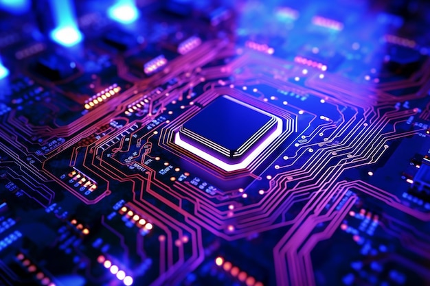 Digital Circuit Board background