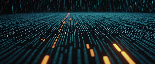 digital code abstract matrix coding script computer science web development software cyber security