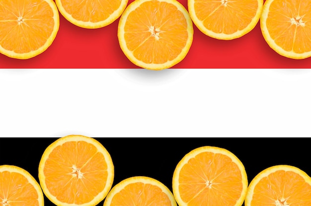 Digital composite image of orange fruits