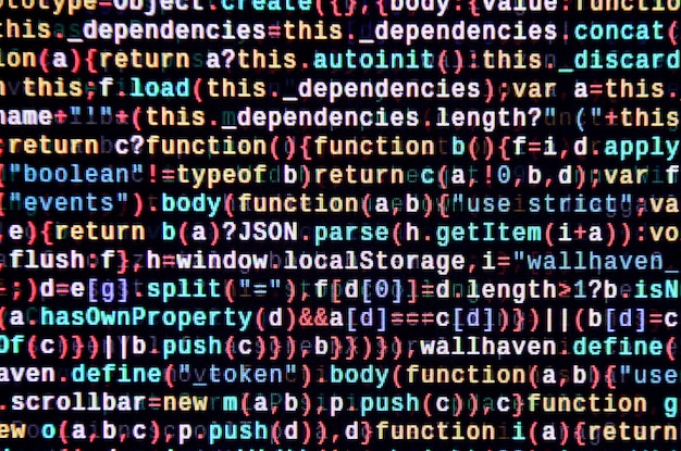 digital composite image of text