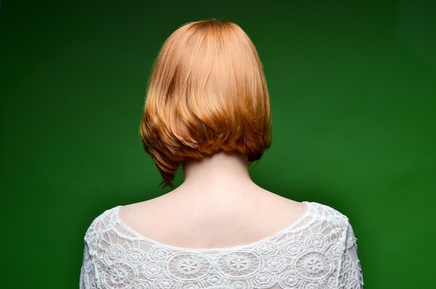 digital composite image of woman