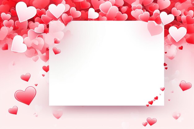 Photo digital composite of shiny bubbly valentines hearts